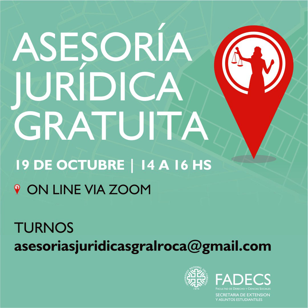 ASESORÍA JURÍDICA GRATUITA DE LA FADECS-UNCOMA